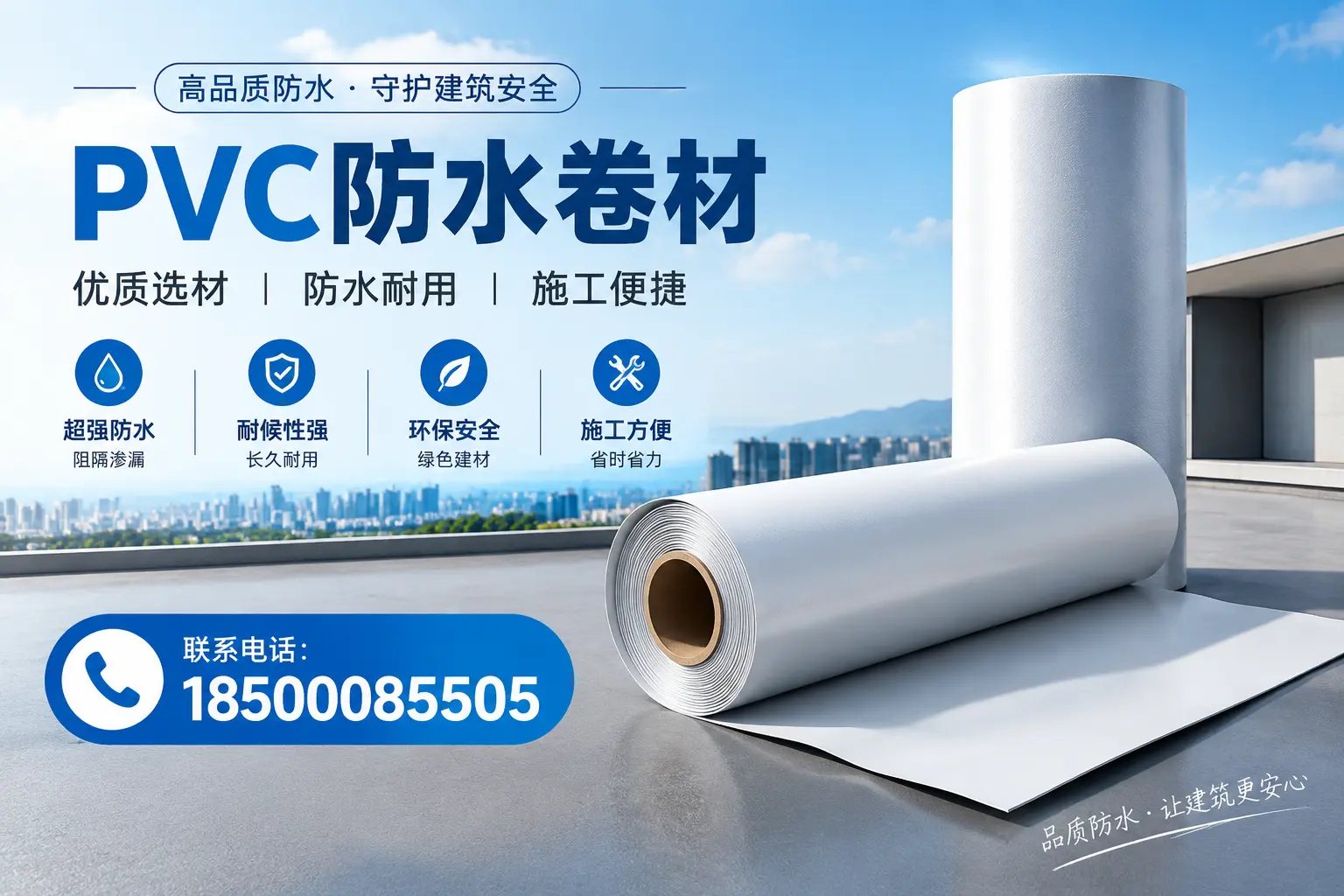 如何评估PVC防水卷材的性价比？长沙消费者必读
